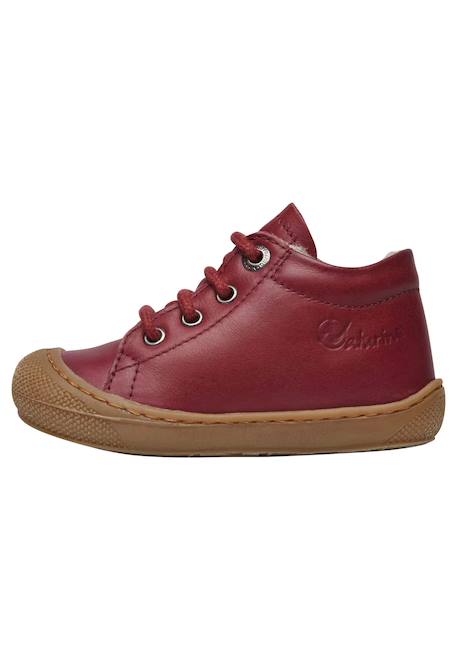 Chaussures premiers pas en cuir doublés en laine cocoon Anthracite-+Beige-+Bordeaux-+Cognac-+Marine-+Marron-+Rose clair-+Sage- 13 - vertbaudet enfant 