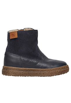 Chaussures-Chaussures bébé 17-26-Bottines en nappa et suède alpina