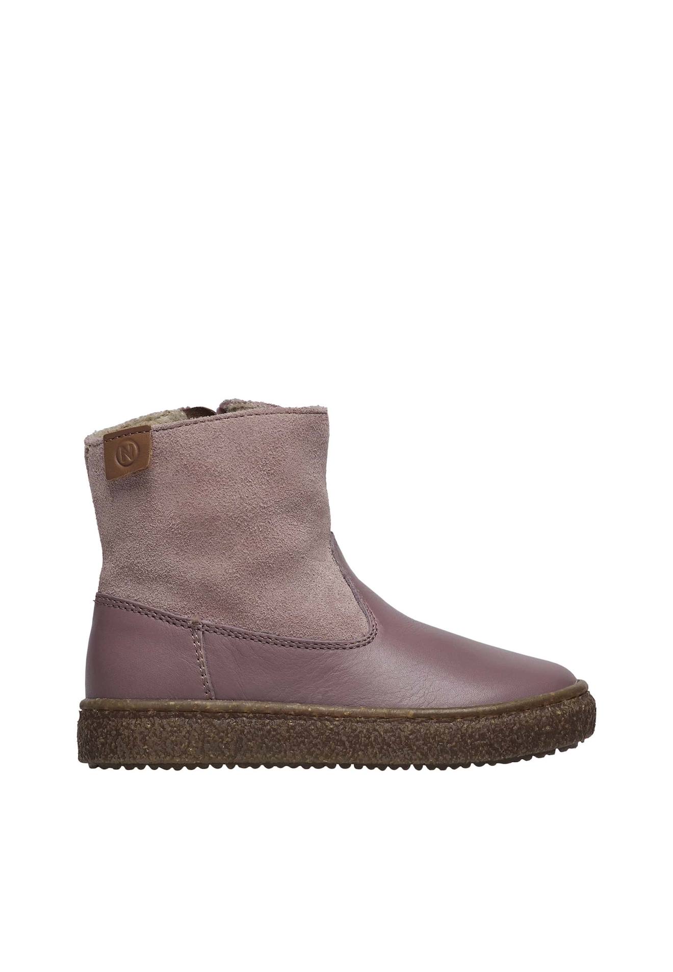Bottines En Cuir Et Sude Alpina Rose Antique- 128 €