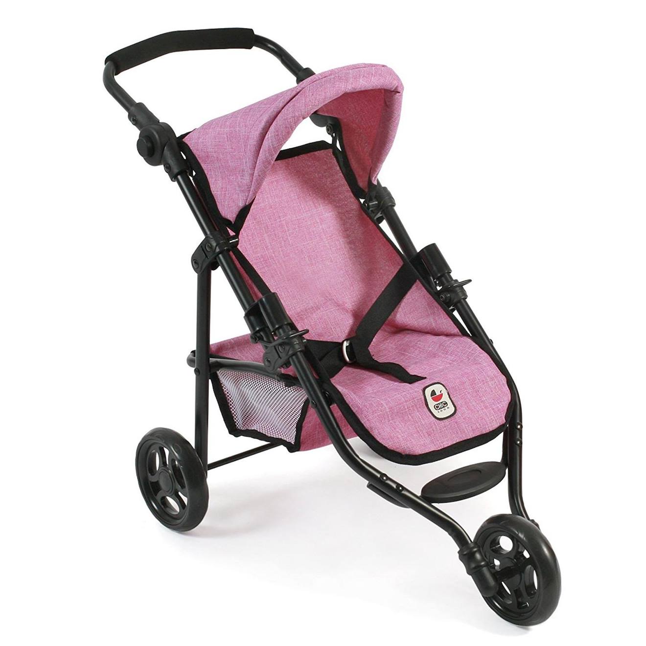 Petite Poussette De Jogging Lola Pour Poupons Rose
