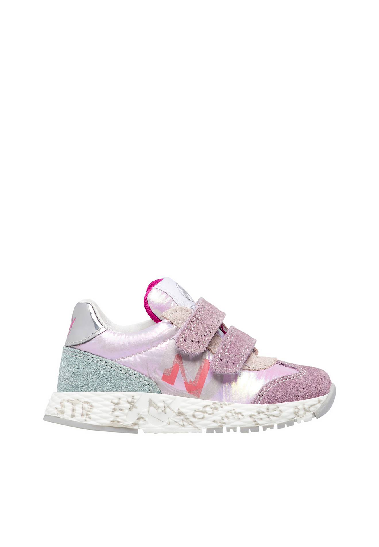 Baskets En Suède Et Tissu Jesko 2 Vl. Lilas-