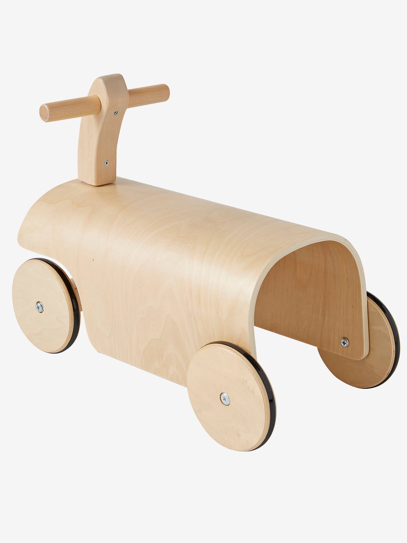 Porteur En Bois Fsc Beige Vertbaudet