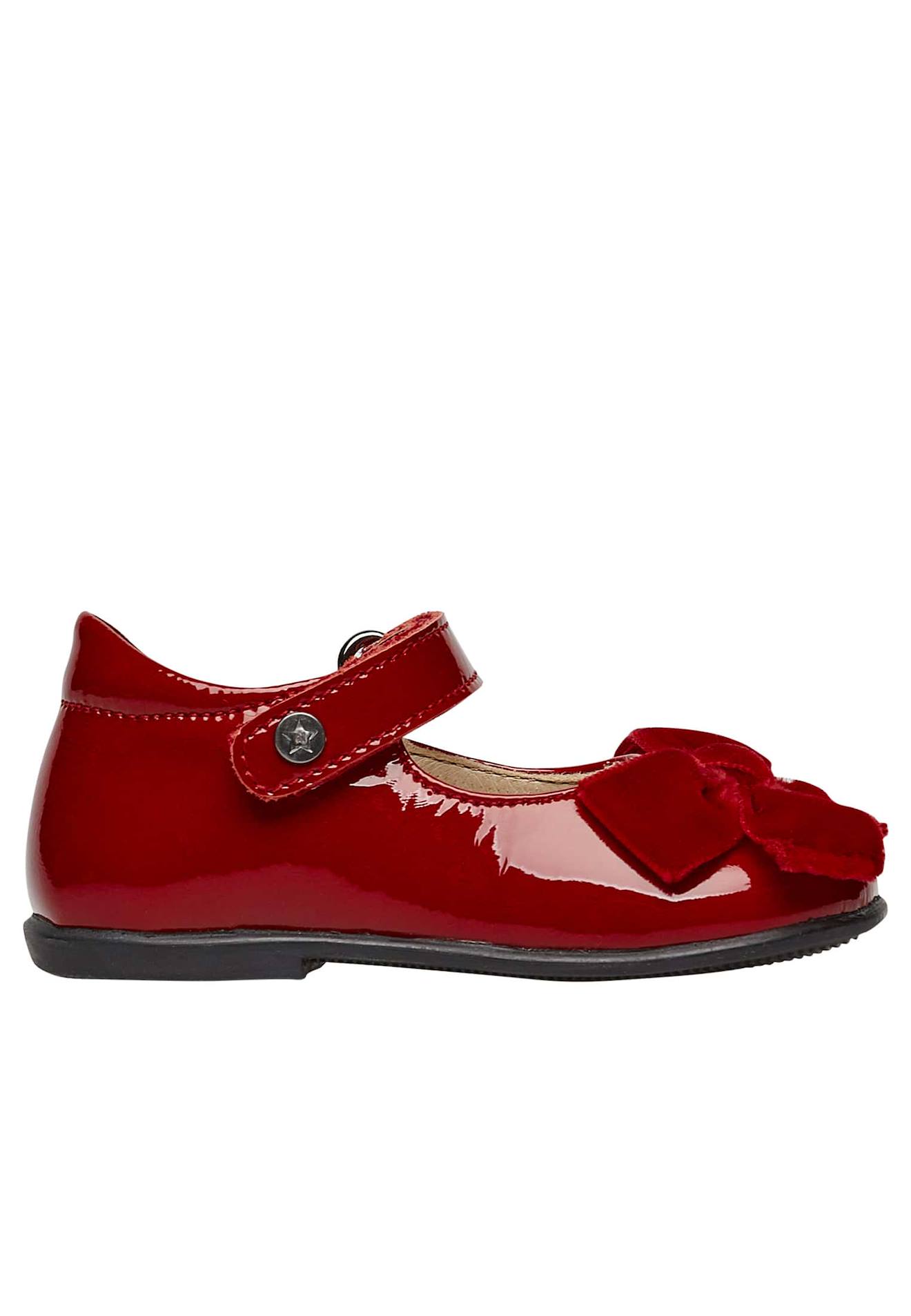 Ballerines En Verni Arabesque Rouge- 106 €