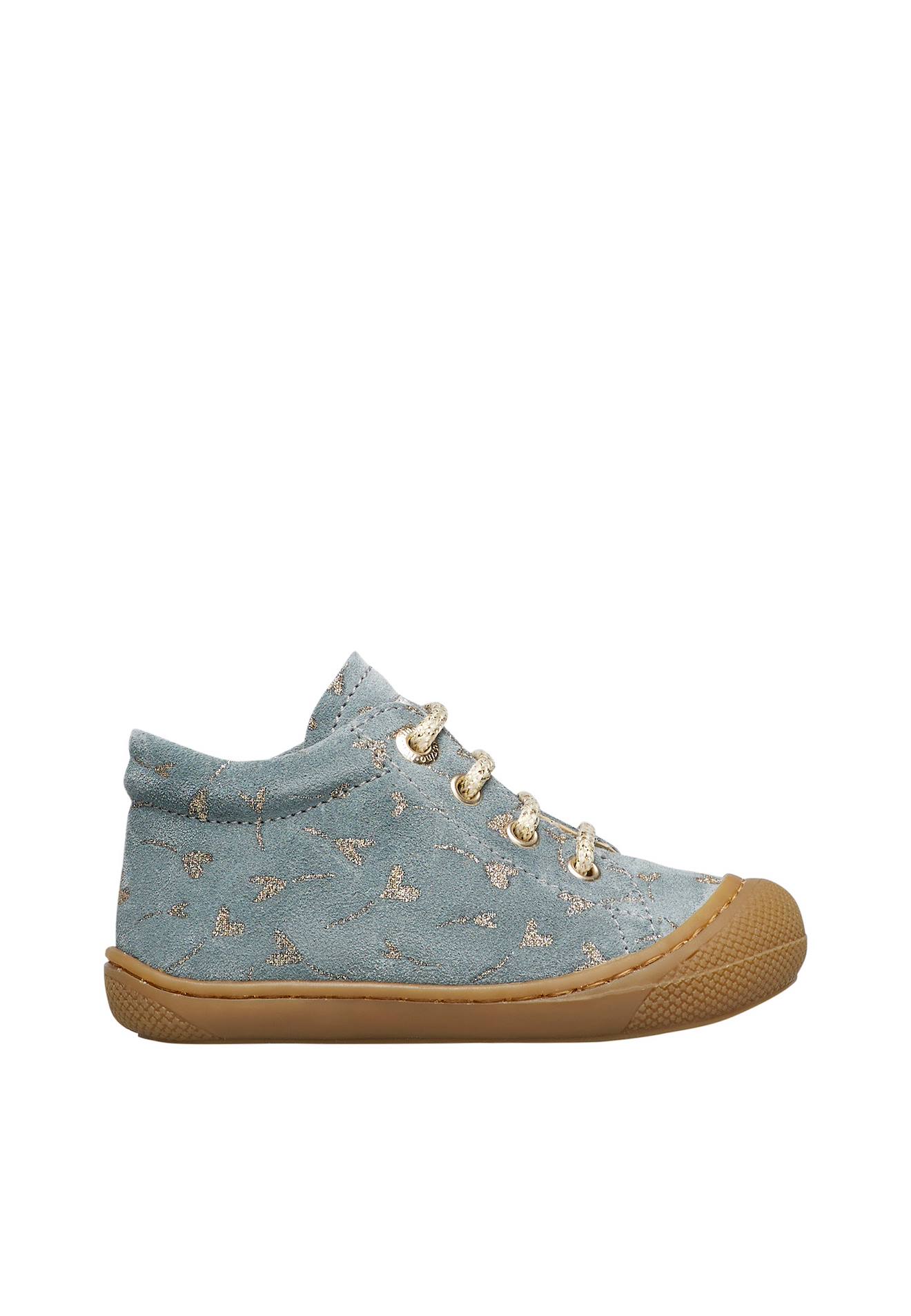 Chaussures En Sude Avec Curs Paillets Cocoon Gris Clair-marron- 80 €