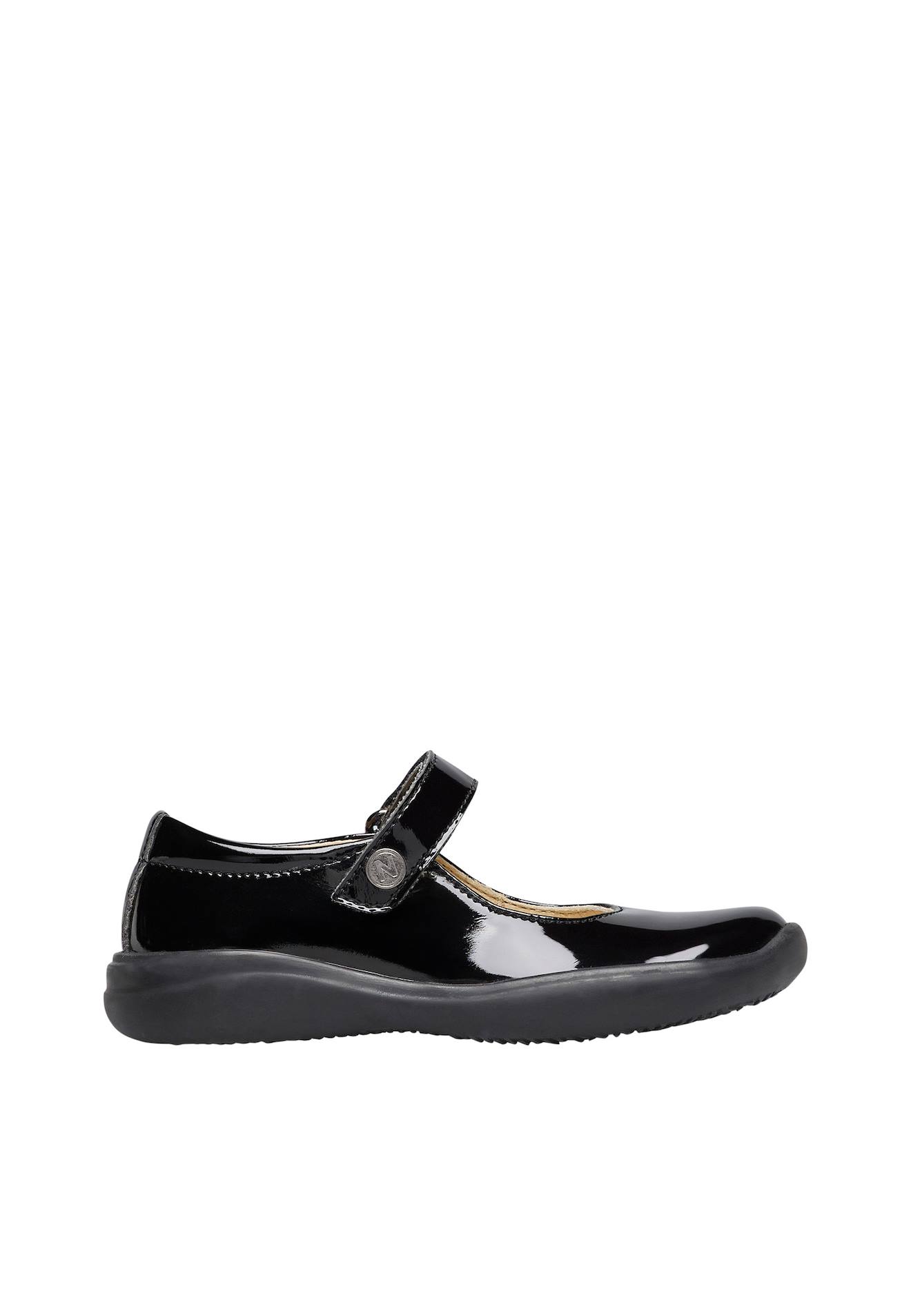 Ballerines En Cuir Verni Catania 2 Noir-