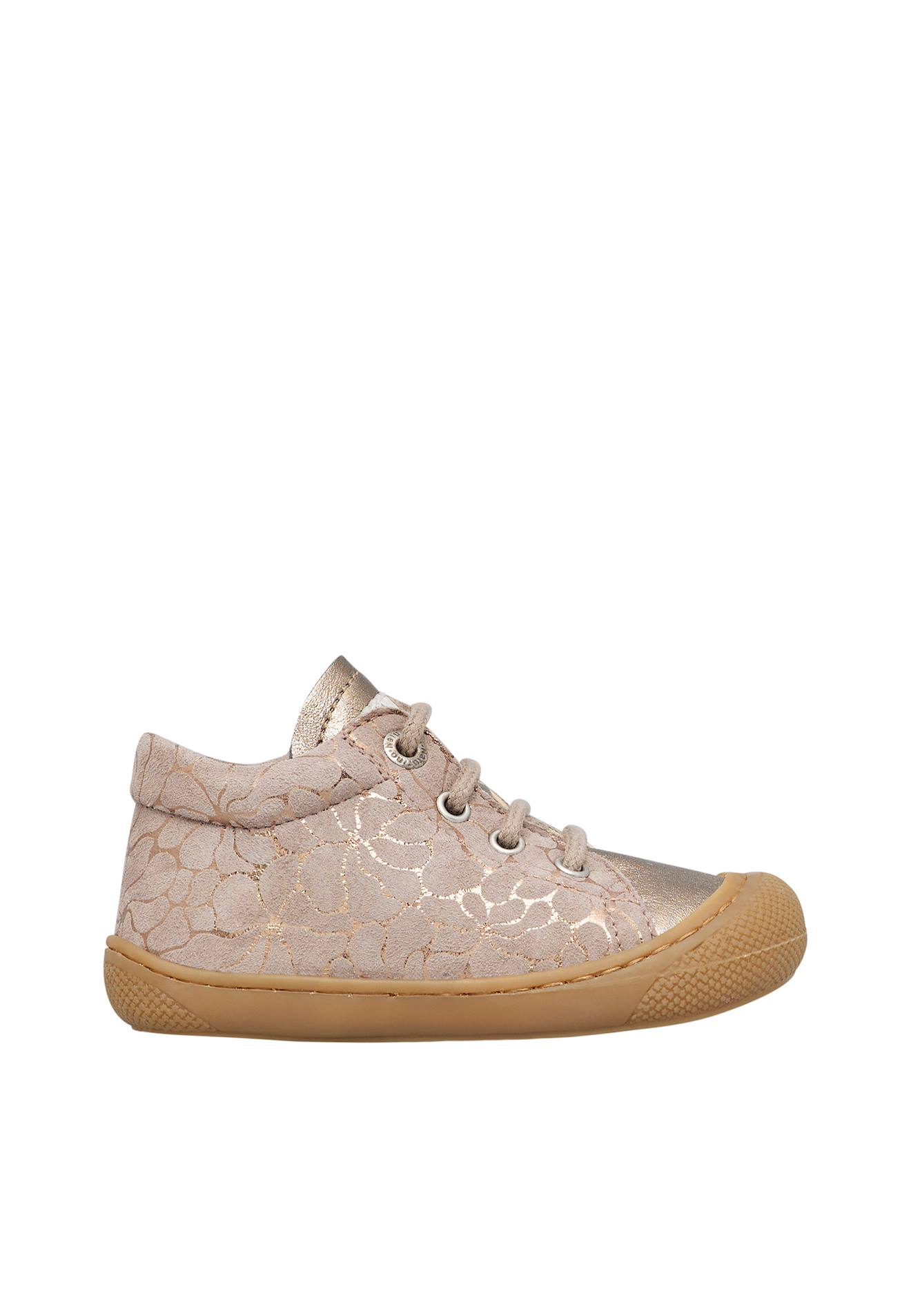 Chaussures Premiers Pas En Cuir Et Sude Cocoon Gris Tourterelle- 83 €