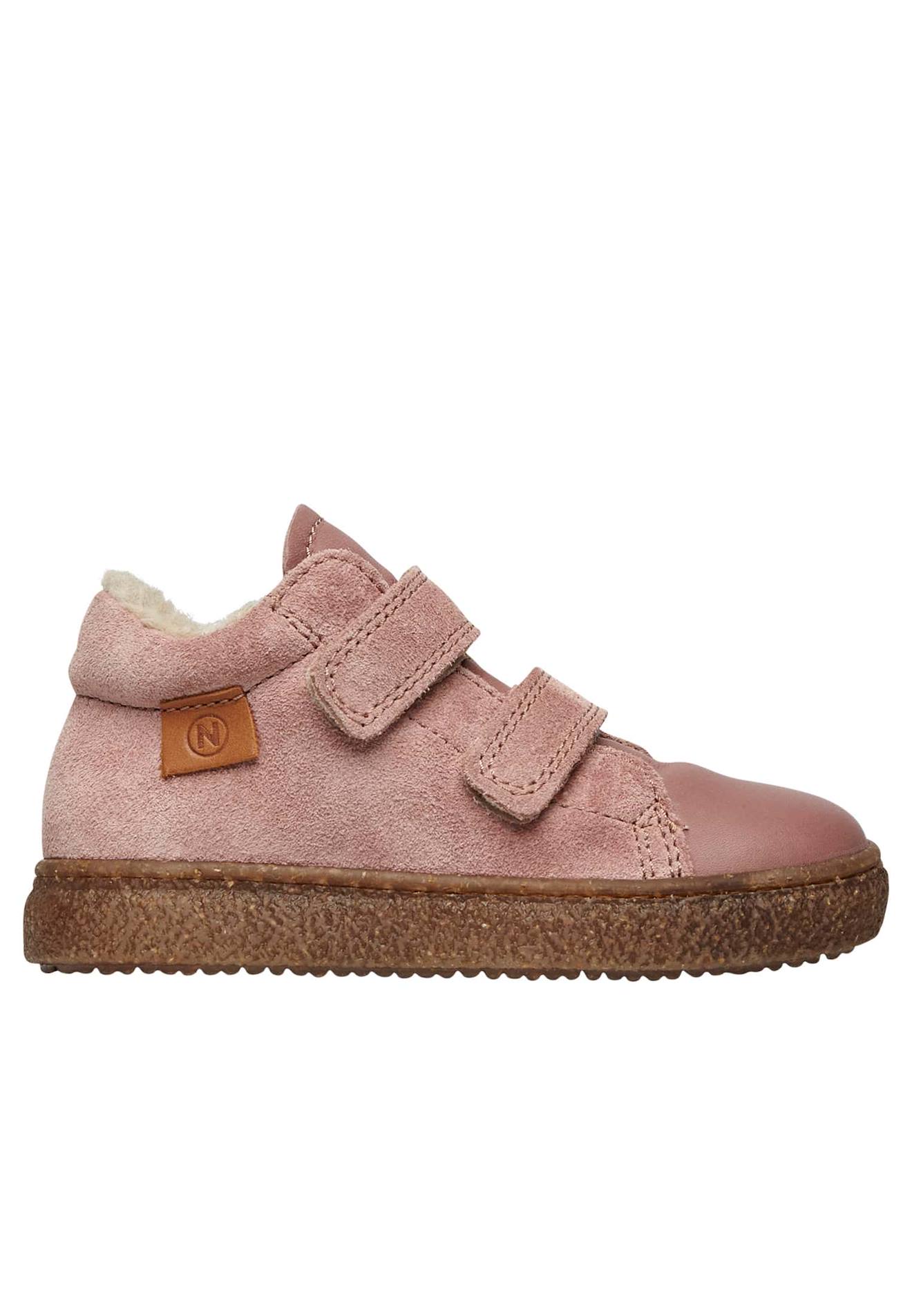 Baskets Doublées En Laine Albus Vl Rose-