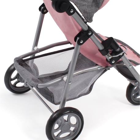 Petite poussette de jogging lola pour poupons Bleu+Gris et rose+Ros et gris+Rose+Rose clair+Rose et bleu+Rose et gris+Rose jean+Violet 14 - vertbaudet enfant 