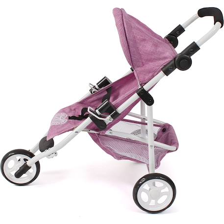 Petite poussette de jogging lola pour poupons Bleu+Gris et rose+Ros et gris+Rose+Rose clair+Rose et bleu+Rose et gris+Rose jean+Violet 22 - vertbaudet enfant 