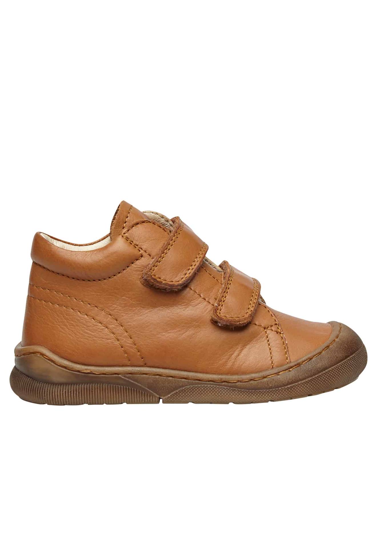 Chaussures À La Cheville Avec Fermeture Scratch Nirez Vl Cognac-