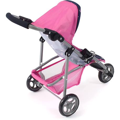 Petite poussette de jogging lola pour poupons Bleu+Gris et rose+Ros et gris+Rose+Rose clair+Rose et bleu+Rose et gris+Rose jean+Violet 17 - vertbaudet enfant 