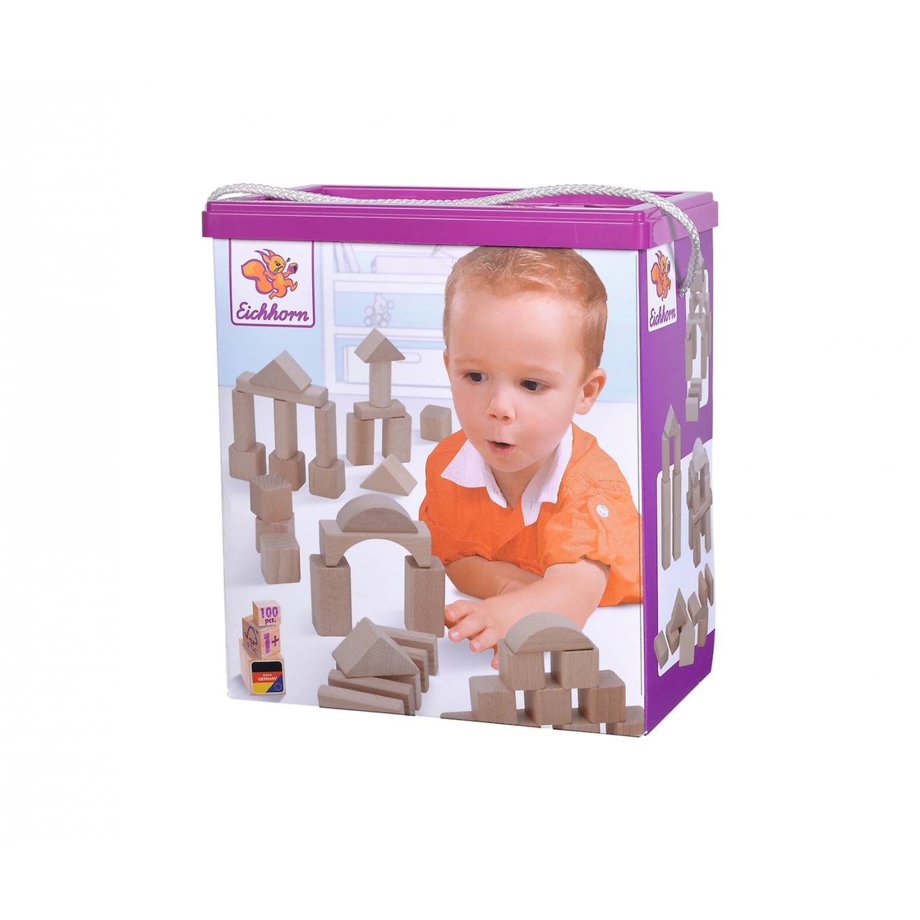 Lot De Blocs De Construction Eh Nature Beige