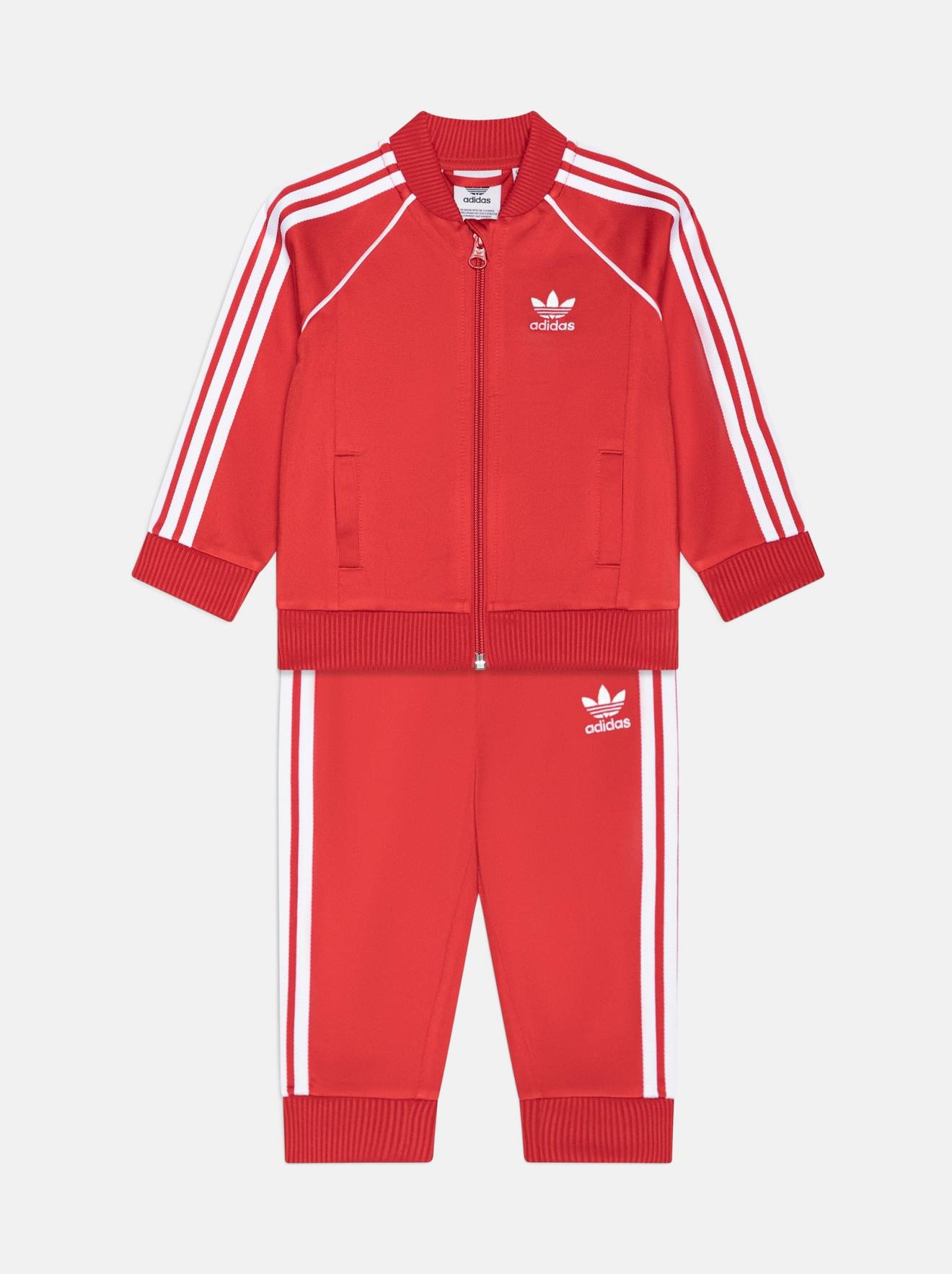 Ensemble À Bandes Rouge / Blanc