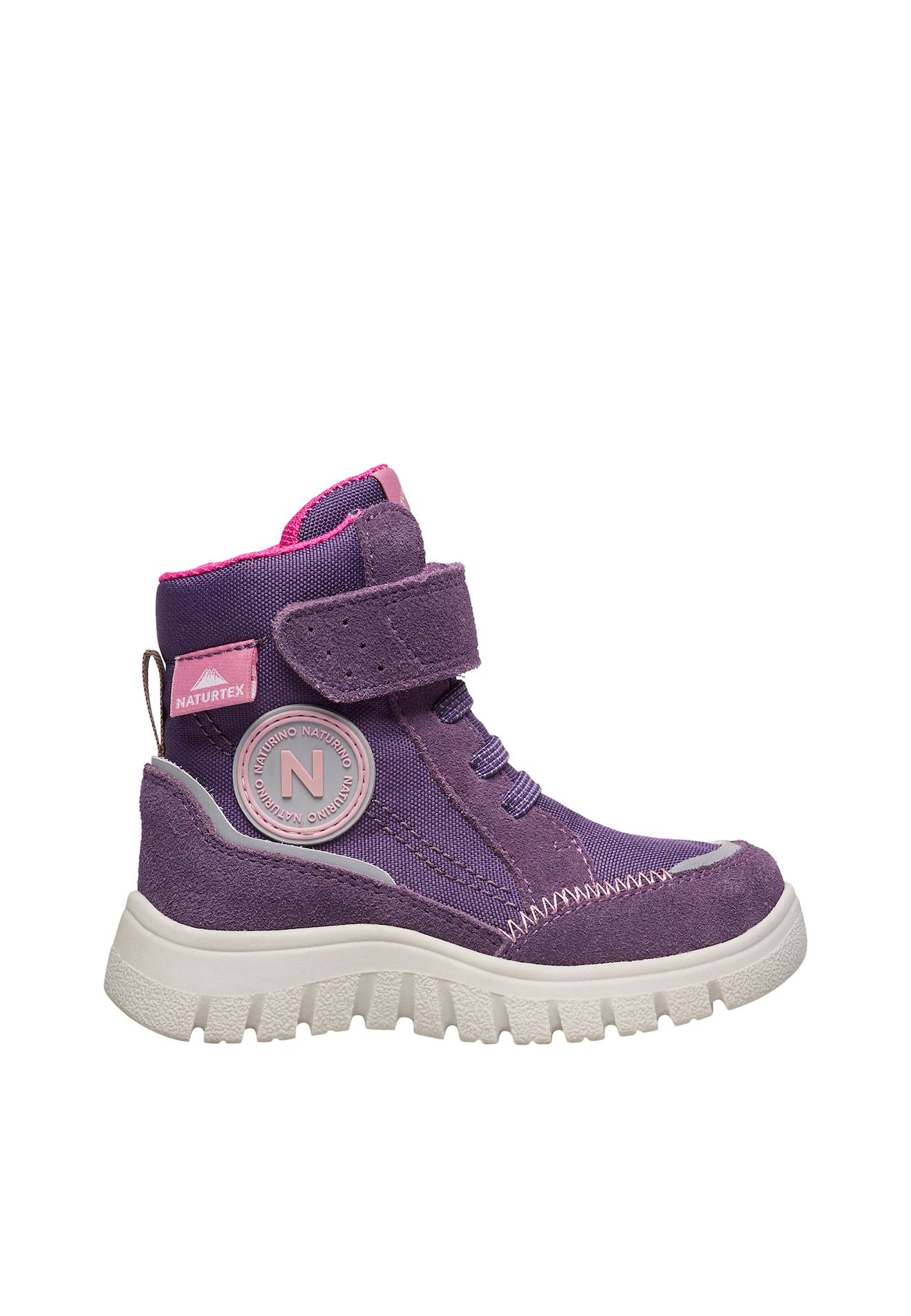 Bottes En Suède Drezz Wp. Violet-