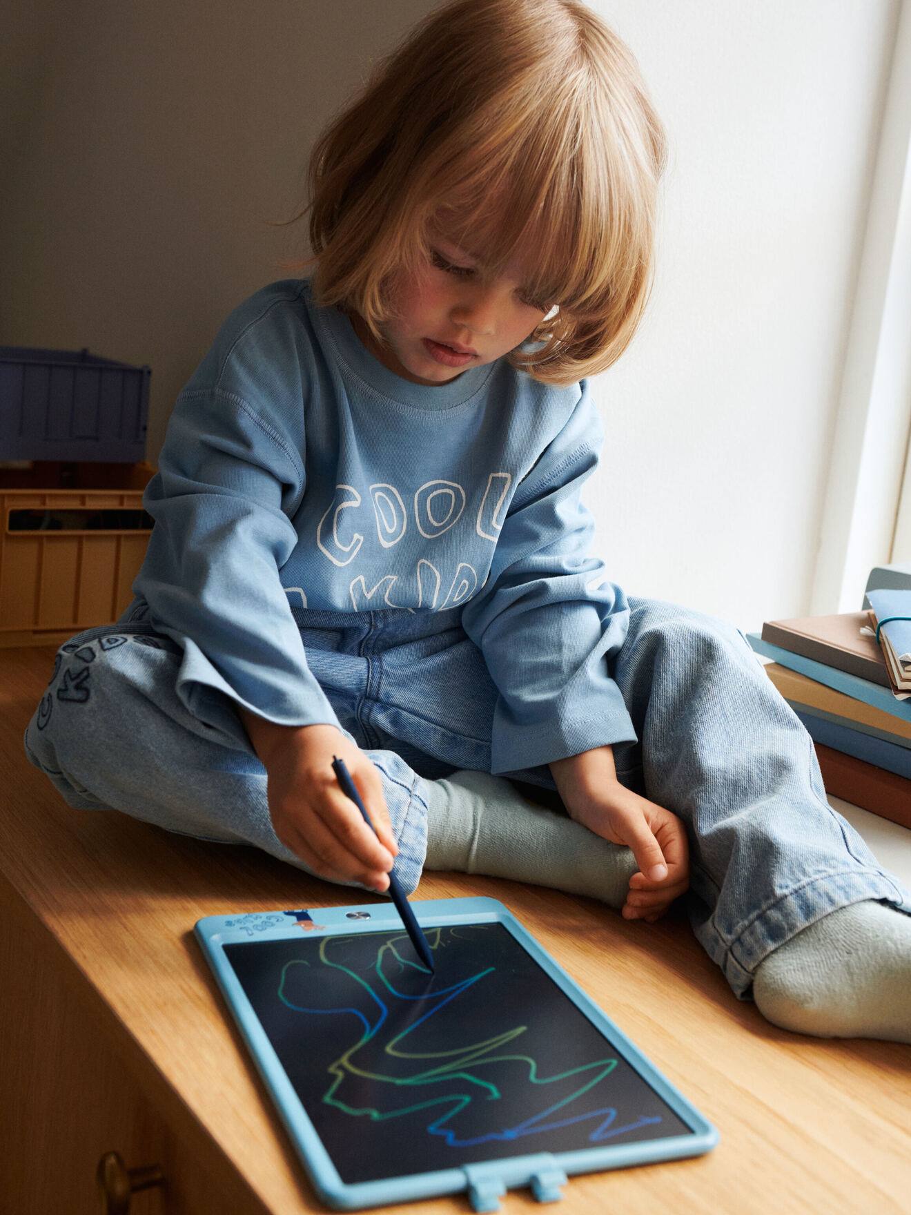 Tablette à dessin Zora bleu