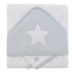 Coffret sortie de bain brodée + gant étoile  - vertbaudet enfant