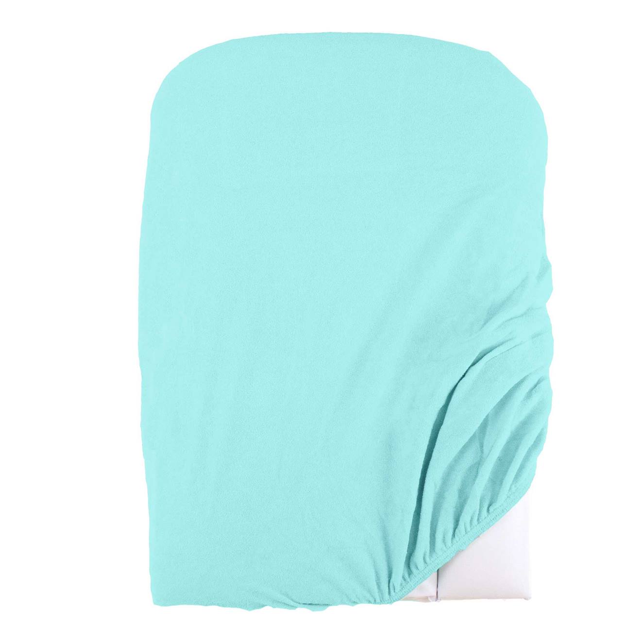 Housse De Matelas À Langer Éponge Bleu Azur