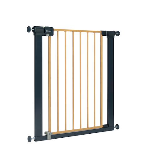 Safety First - Barrière De Sécurité Easy Close Securetech Métal Effet Bois