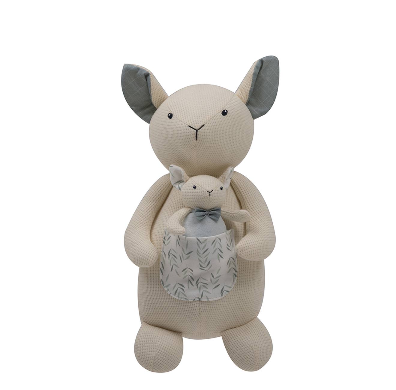 Peluche À Effet Crochet Naturel