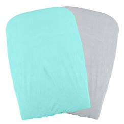 Lot de 2 housses de matelas à langer  - vertbaudet enfant