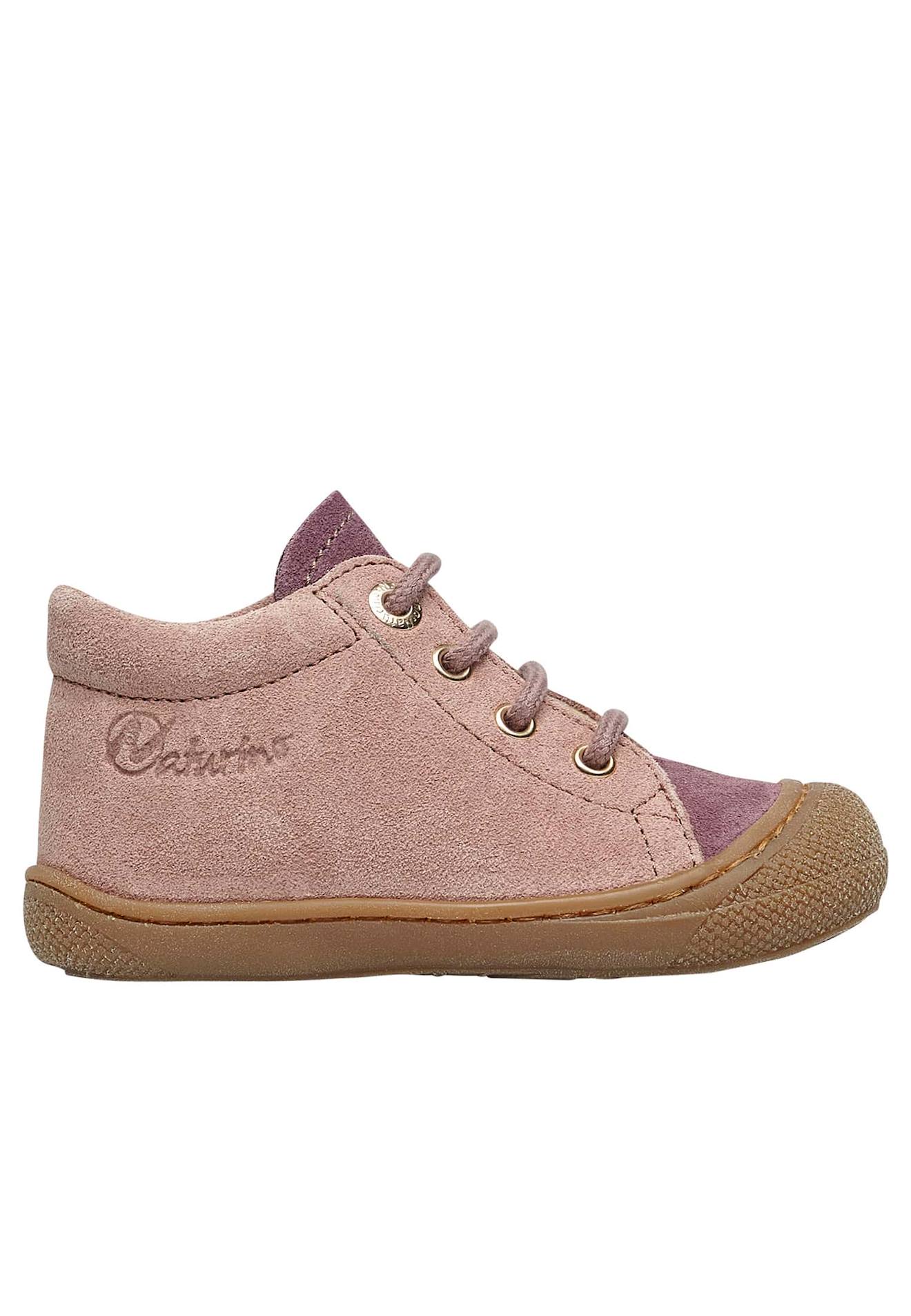 Chaussures Premiers Pas En Suède Cocoon Rose-fuchsia-