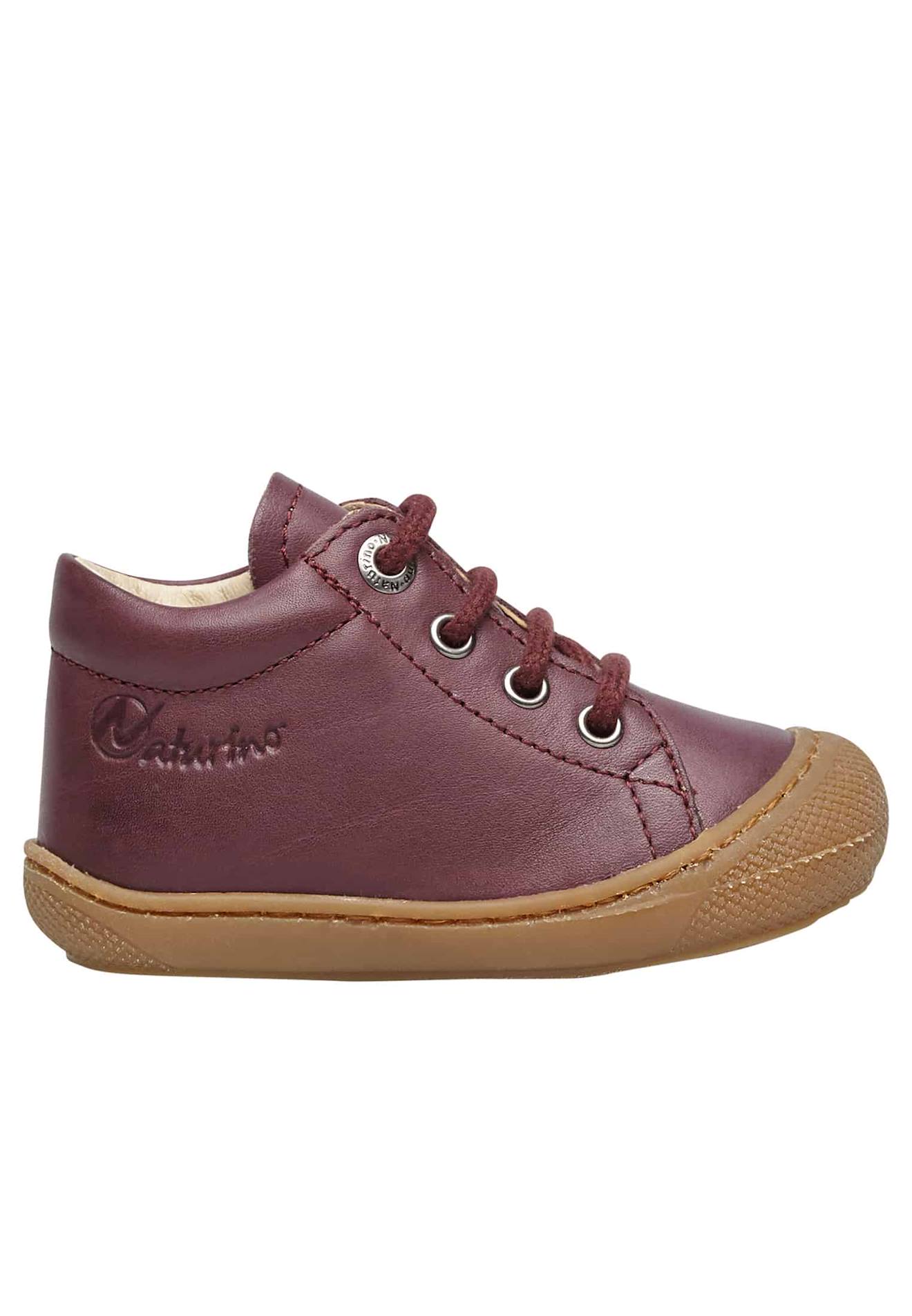 Chaussures Premiers Pas En Cuir Cocoon Violet-