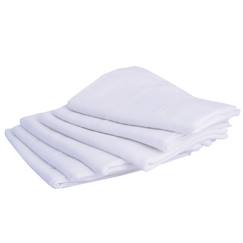 -Lot de 6 langes carré