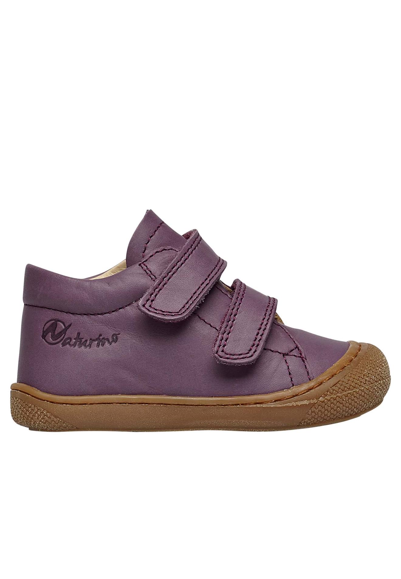 Chaussures Premiers Pas En Cuir Cocoon Vl Violet-