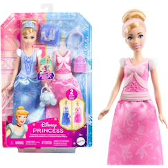 -Princesses disney - poupée cendrillon avec 2 tenues