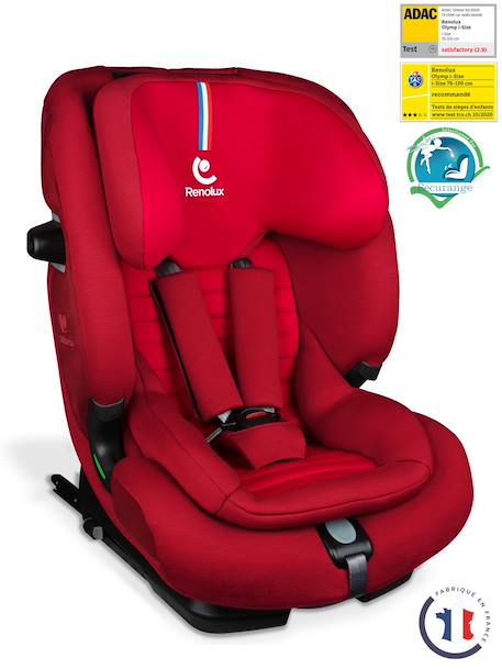 Renolux - Siège Auto Isofix R129 I-size 76-150 Cm Softness® Olymp Passion