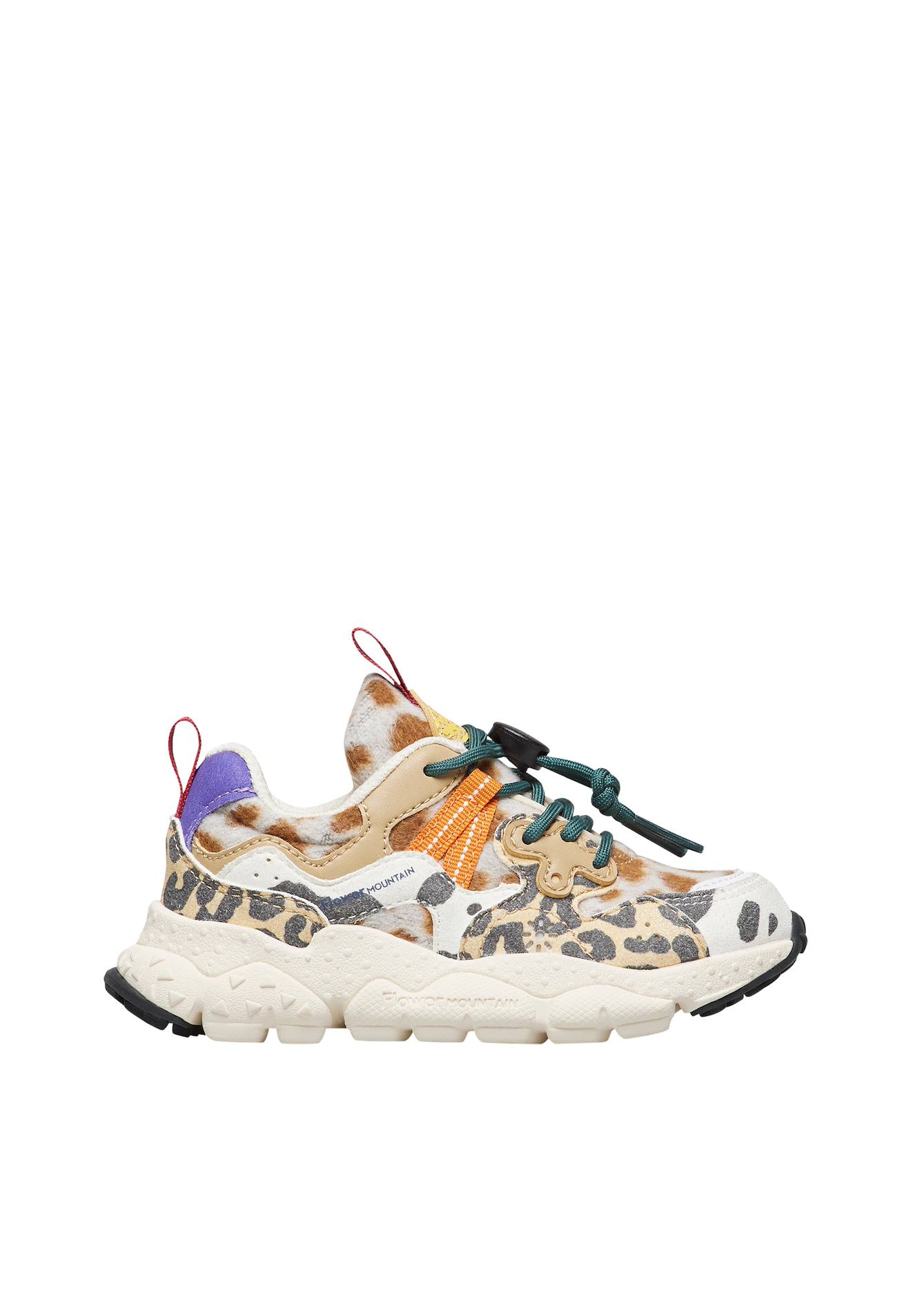 Baskets En Similicuir Et Synthétique Yamano 3 Junior. Blanc Crème-beige