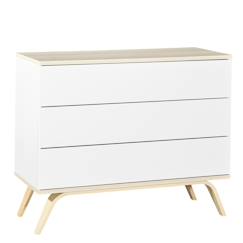 Commode 3 tiroirs en bois - serena  - vertbaudet enfant