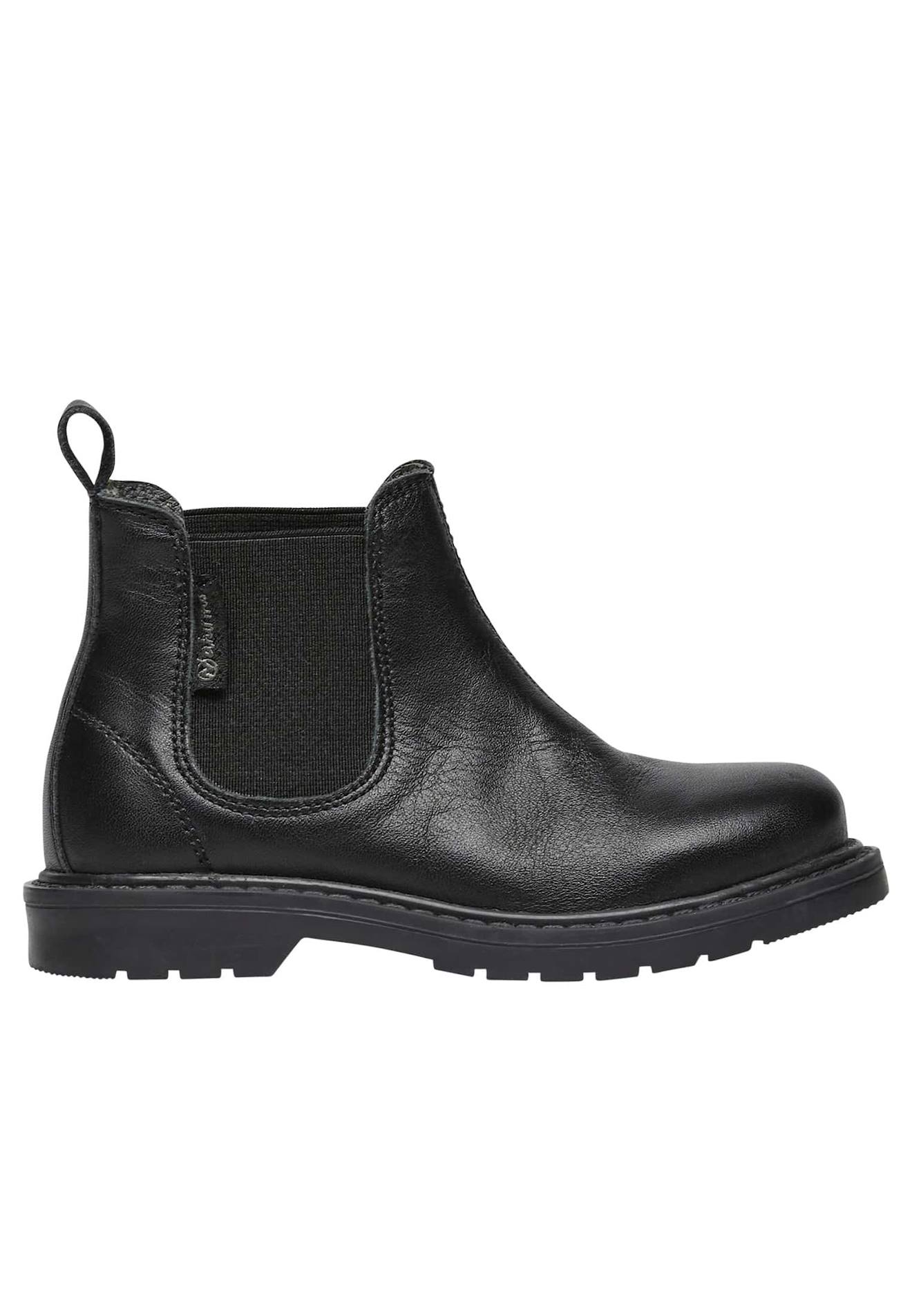 Bottines Chelsea En Cuir De Veau Piccadilly Noir-