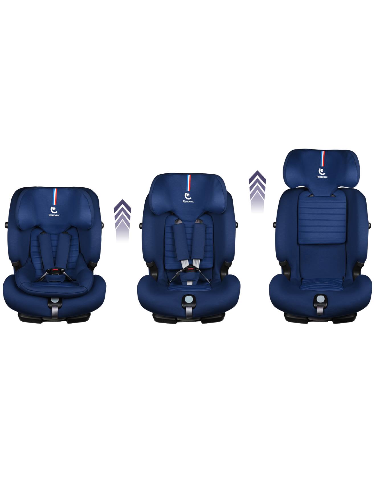 Siège Auto Isofix R129 I-size 76-150 Cm Softness® Olymp Ocean (Renolux) - Image 1