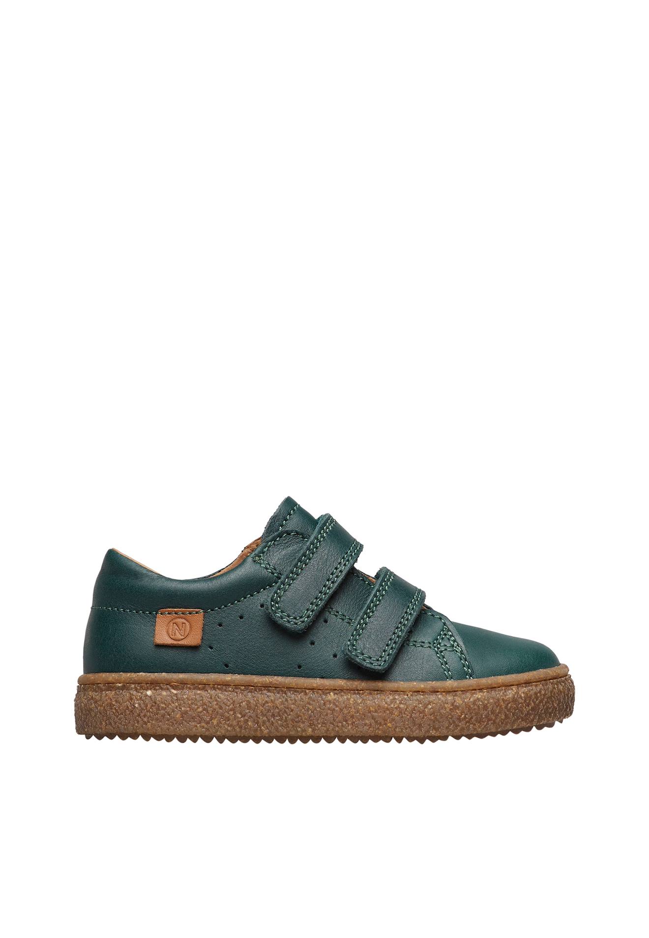 Baskets En Cuir Carex Vl Vert Foncé-