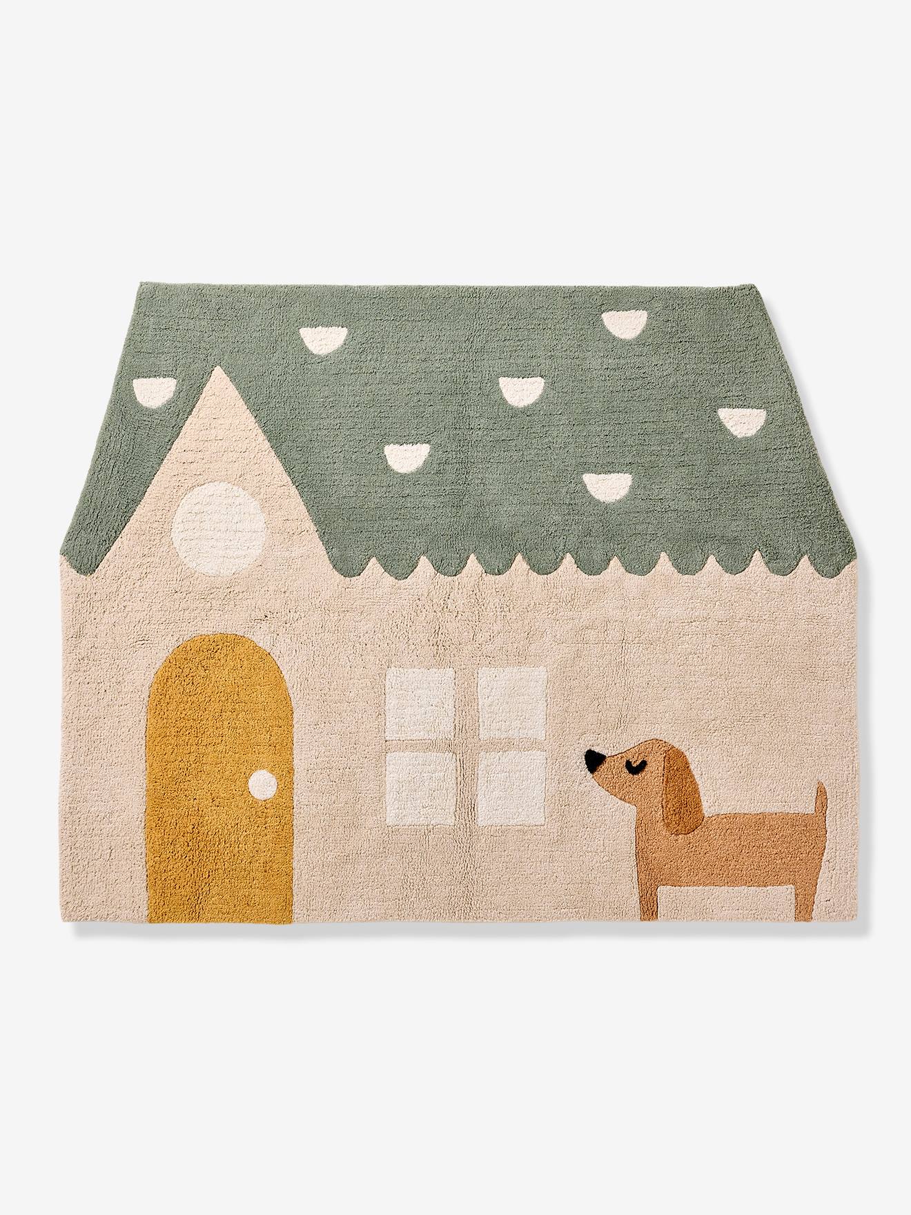 Tapis Maison sable (Vertbaudet) - Image 1