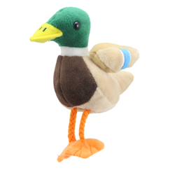 Jouet-Marionnette Canard Sauvage – Jeu d’imagination et d’éveil pour enfants