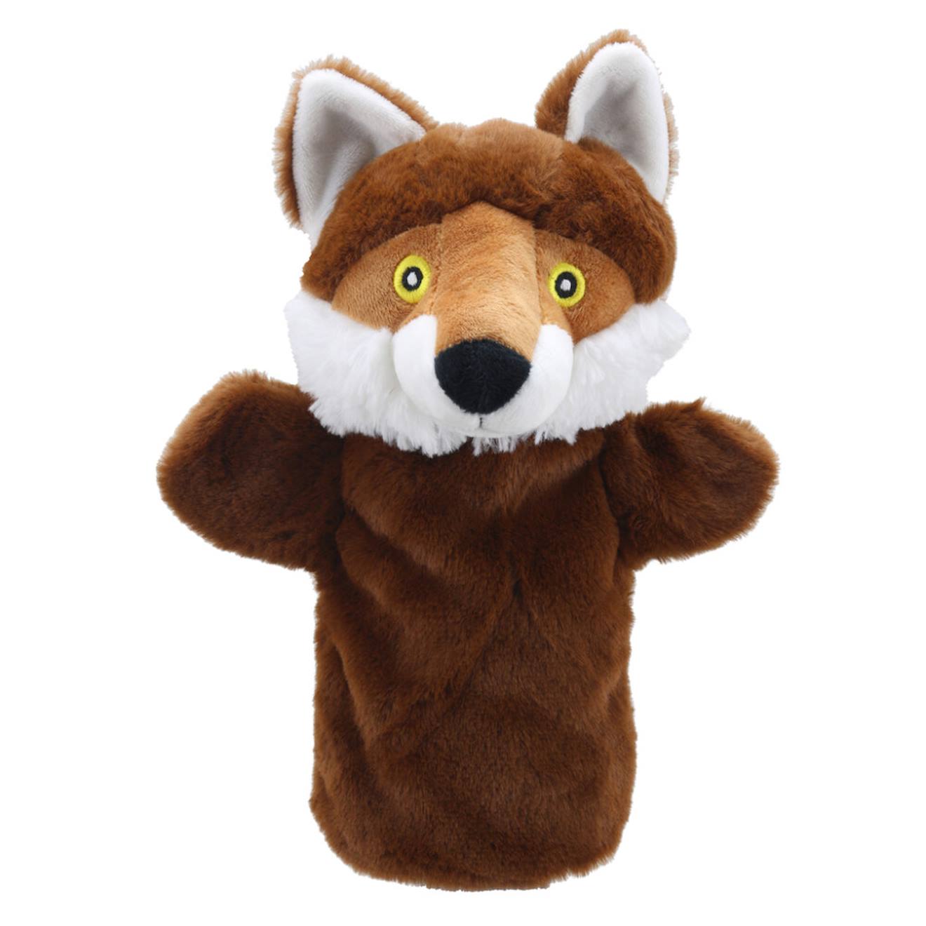 Marionnette Renard Écologique Eco Puppet Buddies – Jeu D’imagination Pour Enfants Brown
