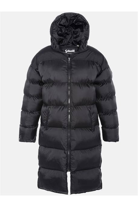 Garçon-Manteau-Doudoune à capuche extra longue
