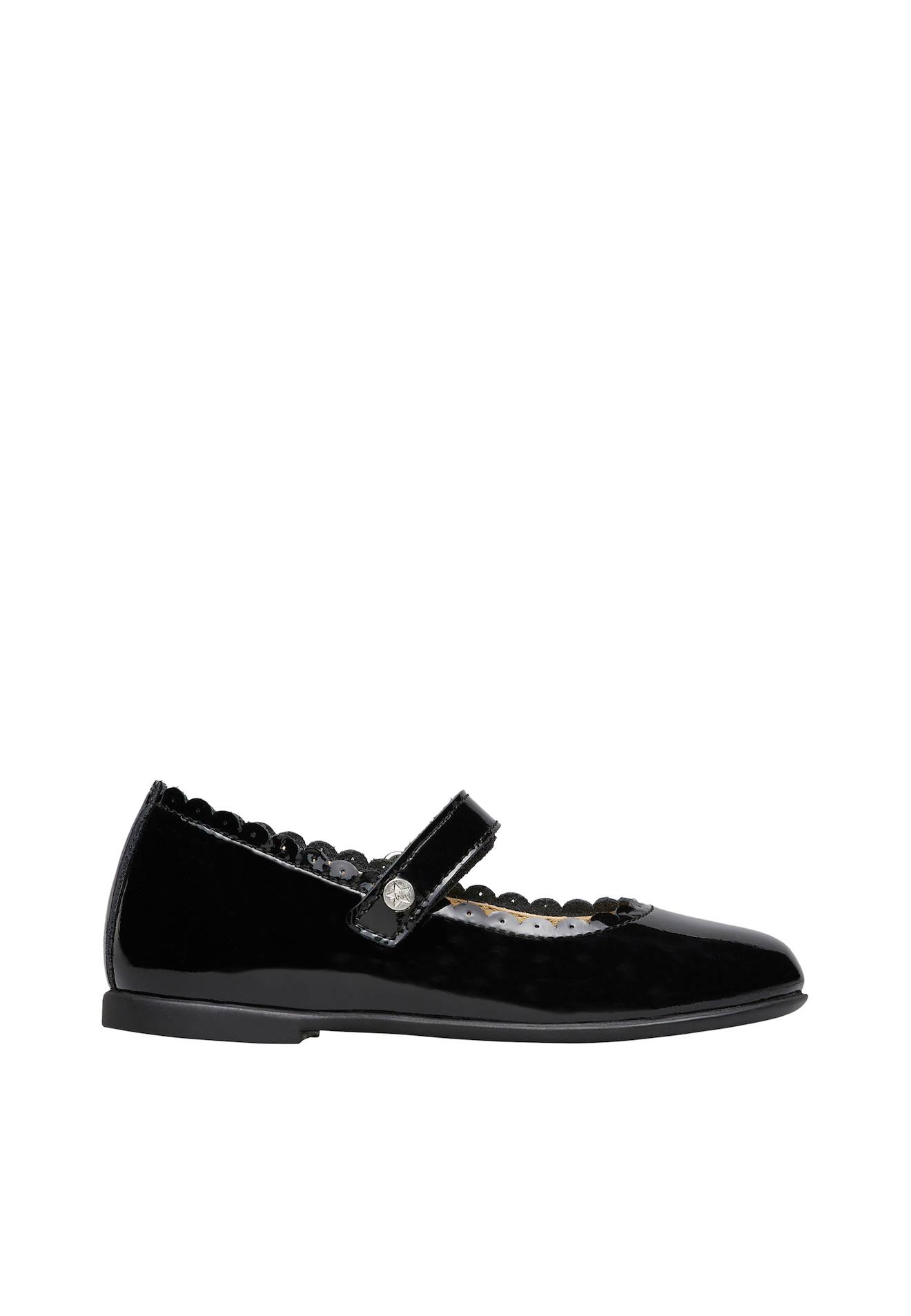 Ballerines En Cuir Verni Jelki 2 Noir-