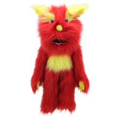 Jouet-Marionnette Monstre Rouge – Jeu d’imagination et d’aventure pour enfants