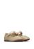 Ballerines en cuir et tissu darling Platine- 2 - vertbaudet enfant 