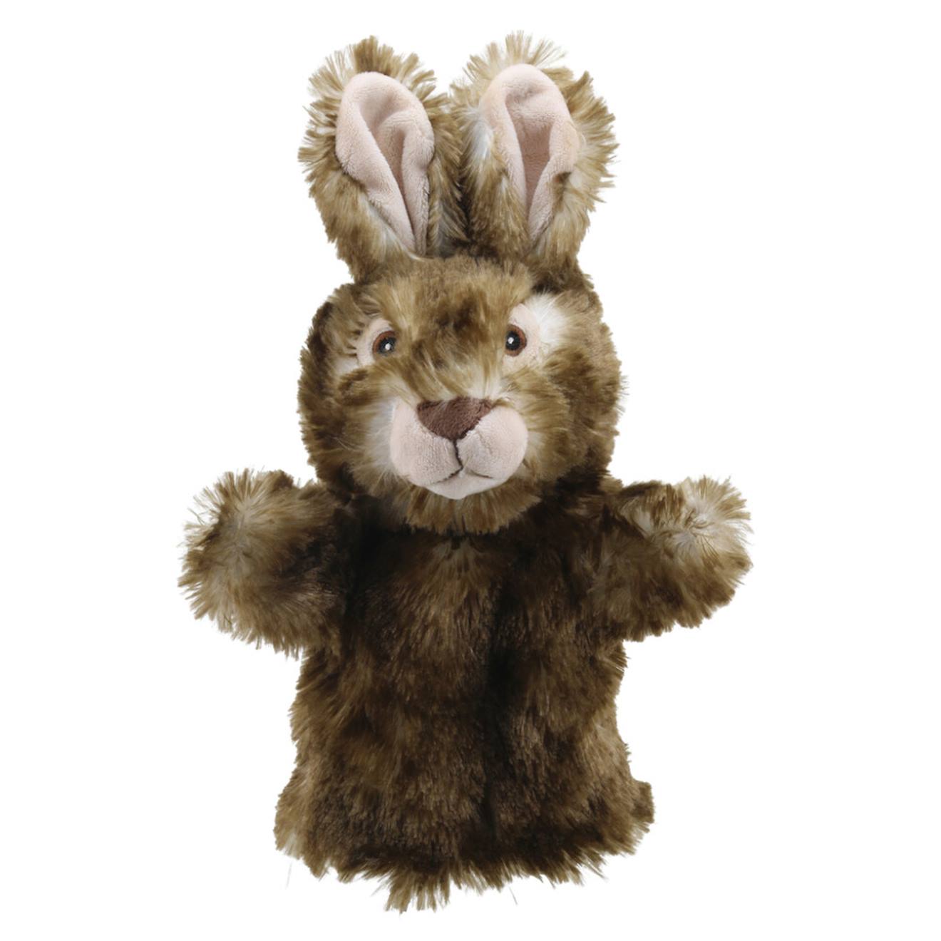Marionnette Lapin Écologique Eco Puppet Buddies – Jeu D’imagination Pour Enfants Brown