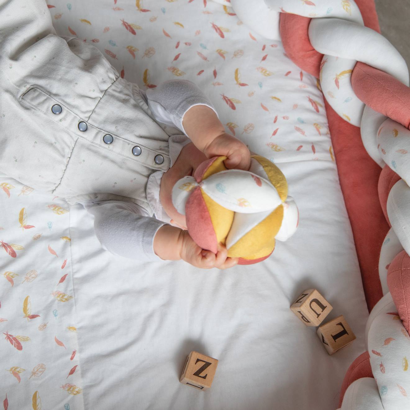 Balle Sensorielle 18 Cm Pink