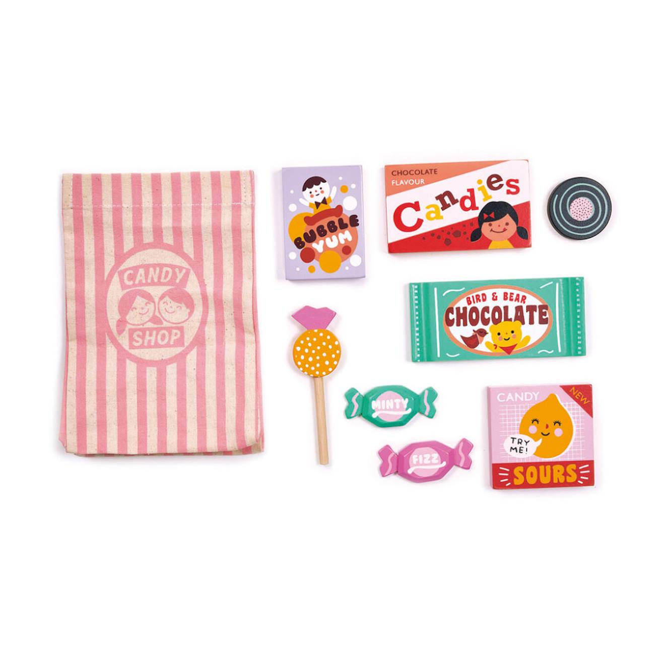 Sac De Confiseries En Tissu – Jeu De Dînette Pour Enfants Multicolor (Mentari) - Image 2