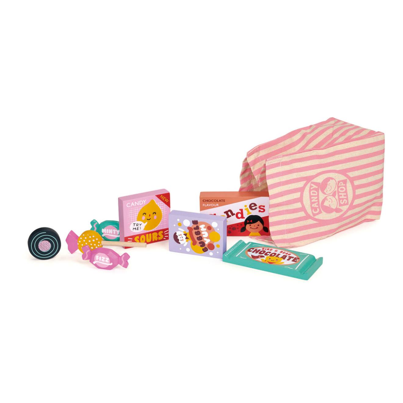 Sac De Confiseries En Tissu – Jeu De Dînette Pour Enfants Multicolor (Mentari) - Image 1