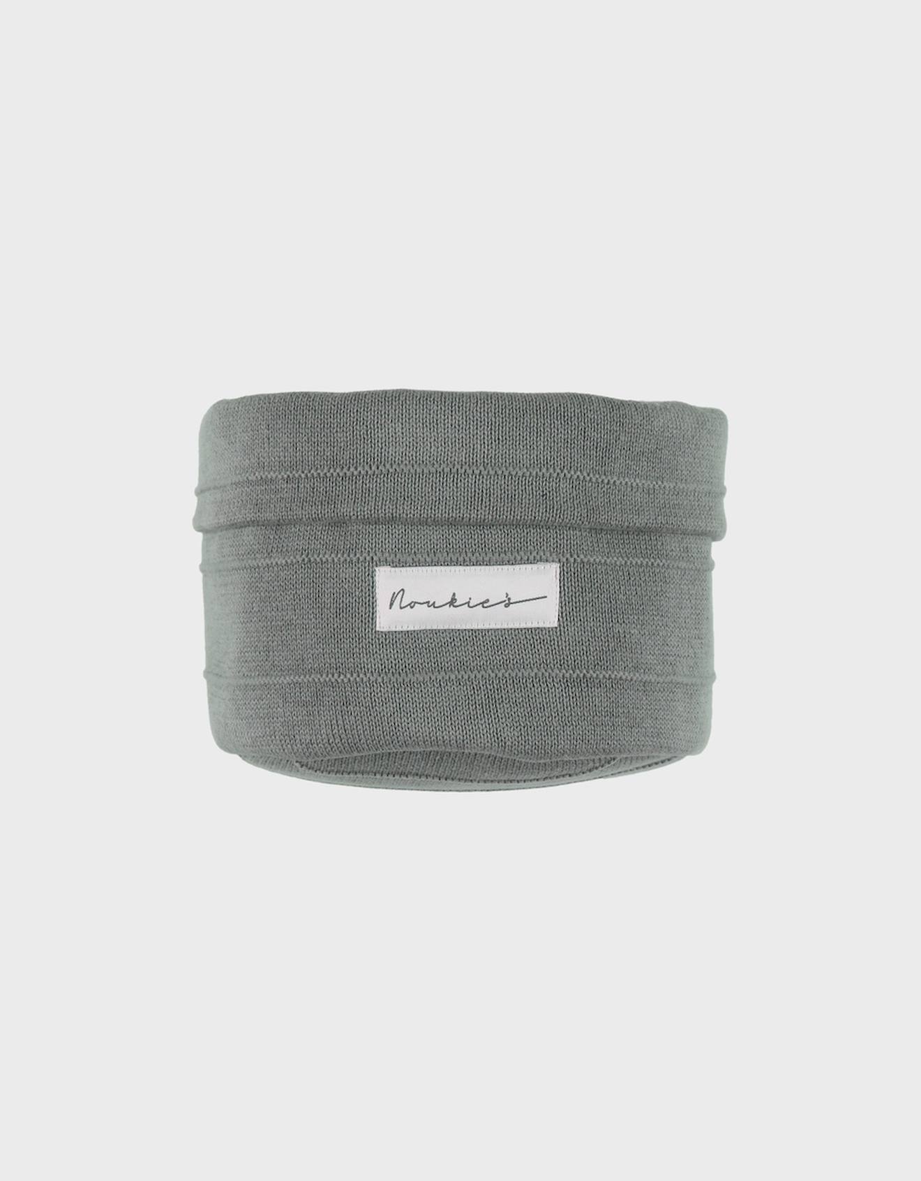 Panier De Rangement En Tricot Bio Vert