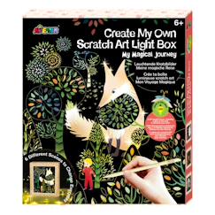 Scratch art - cadre lumineux  - vertbaudet enfant