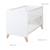 Chambre bébé évolutive 2 pièces avec soft-close LEON Blanc - chêne othello 5 - vertbaudet enfant 