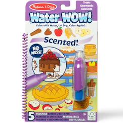 Jouet-Livre de coloriage pour enfant Water Wow - Gourmands
